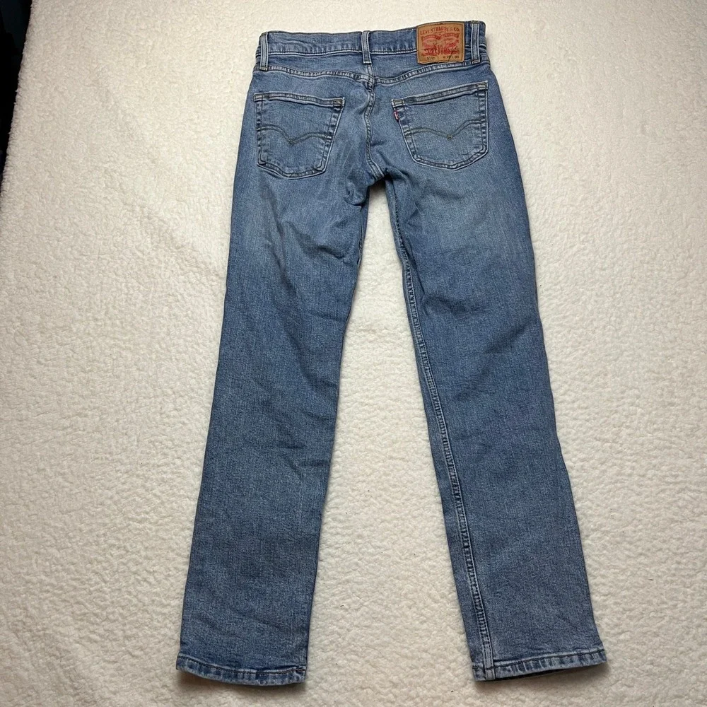 Levi's Jeans Mens 29x30 Blue 511 Slim Fit Denim Pants Medium‎ Wash 04511-3043